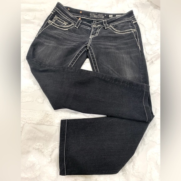 Miss Me Denim - Miss Me dark denim jeans EUC